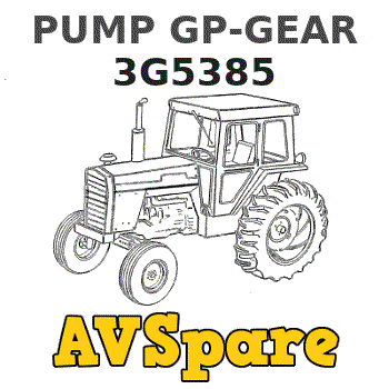 PUMP GP-GEAR 3G5385 Caterpillar