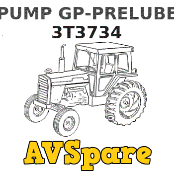 PUMP GP-PRELUBE 3T3734 - Caterpillar | AVSpare.com