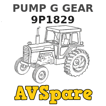 PUMP G GEAR 9P1829 - Caterpillar | AVSpare.com