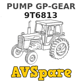 PUMP GP-GEAR 9T6813 - Caterpillar