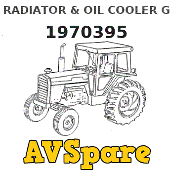 RADIATOR & OIL COOLER GP 1970395 - Caterpillar | AVSpare.com