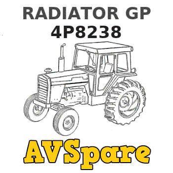 RADIATOR GP 4P8238 - Caterpillar | AVSpare.com