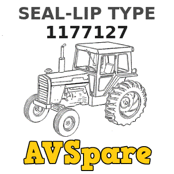 SEAL-LIP TYPE 1177127 - Caterpillar | AVSpare.com SEAL-LIP TYPE 1177127 - Caterpillar | AVSpare.com