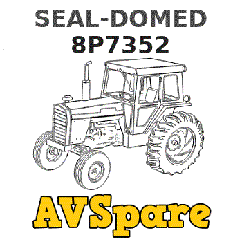 SEAL-DOMED 8P7352 - Caterpillar | AVSpare.com