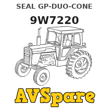 SEAL GP-DUO-CONE 9W7220 Caterpillar