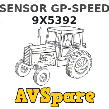 SENSOR GP-SPEED 9X5392 - Caterpillar | AVSpare.com