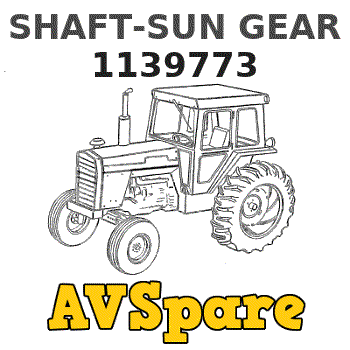 SHAFT-SUN GEAR 1139773 - Caterpillar | AVSpare.com SHAFT-SUN GEAR 1139773 - Caterpillar | AVSpare.com
