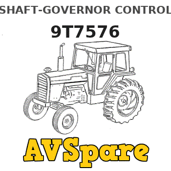 SHAFT-GOVERNOR CONTROL 9T7576 - Caterpillar | AVSpare.com