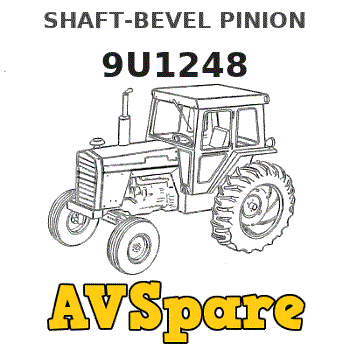 SHAFT-BEVEL PINION 9U1248 - Caterpillar | AVSpare.com