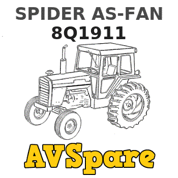 SPIDER AS-FAN 8Q1911 - Caterpillar | AVSpare.com