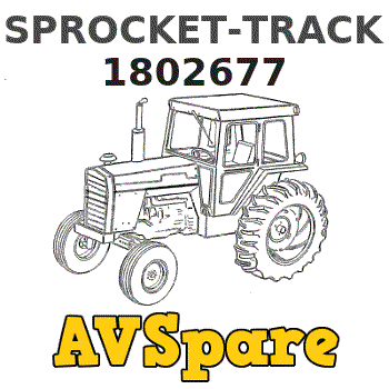 SPROCKET-TRACK 1802677 - Caterpillar | AVSpare.com