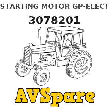 STARTING MOTOR GP-ELECTRIC 3078201 - Caterpillar | AVSpare.com
