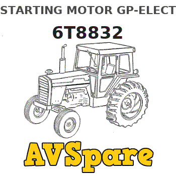 STARTING MOTOR GP-ELECTRIC 6T8832 Caterpillar