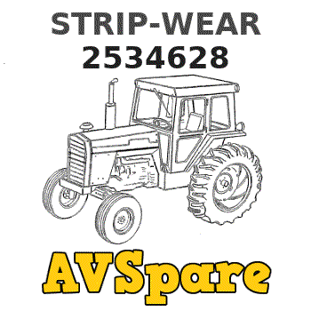 STRIP-WEAR 2534628 - Caterpillar | AVSpare.com STRIP-WEAR 2534628 - Caterpillar | AVSpare.com