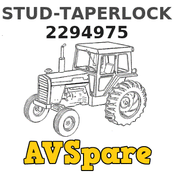 STUD-TAPERLOCK 2294975 - Caterpillar | AVSpare.com