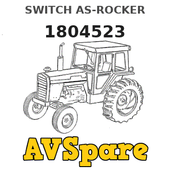 SWITCH AS-ROCKER 1804523 - Caterpillar | AVSpare.com