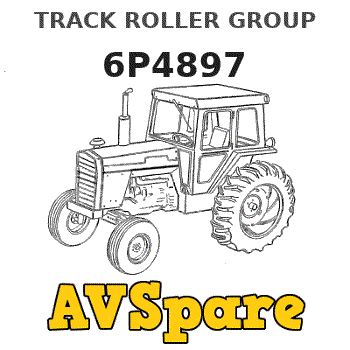 TRACK ROLLER GROUP 6P4897 Caterpillar