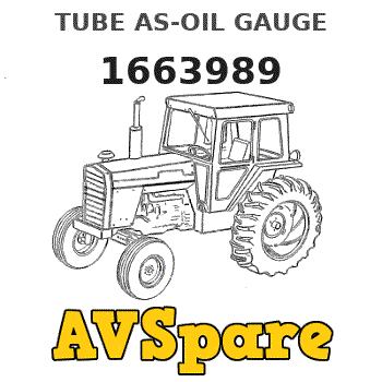 TUBE AS-OIL GAUGE 1663989 - Caterpillar | AVSpare.com