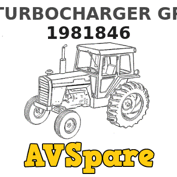 TURBOCHARGER GP 1981846 - Caterpillar | AVSpare.com