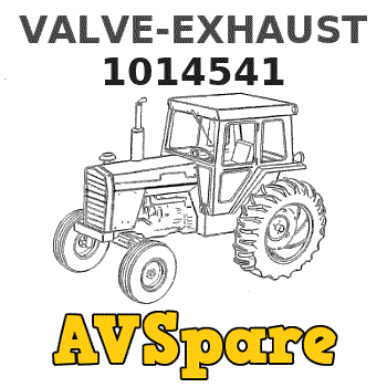 VALVE-EXHAUST 1014541 - Caterpillar