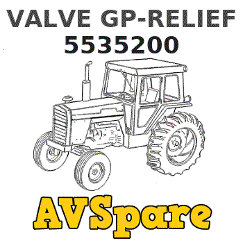 VALVE GP-RELIEF 5535200 - Caterpillar | AVSpare.com
