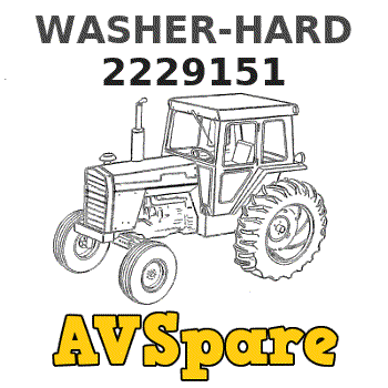 WASHER-HARD 2229151 - Caterpillar | AVSpare.com