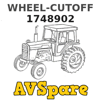 WHEEL-CUTOFF 1748902 - Caterpillar | AVSpare.com