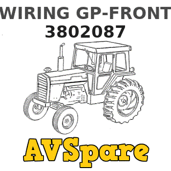 WIRING GP-FRONT 3802087 - Caterpillar | AVSpare.com