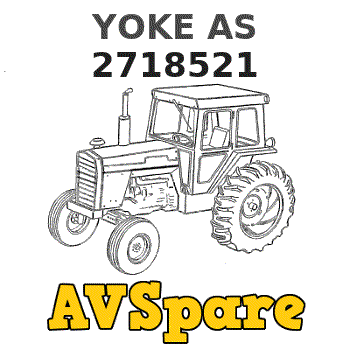 YOKE AS 2718521 - Caterpillar | AVSpare.com YOKE AS 2718521 - Caterpillar | AVSpare.com
