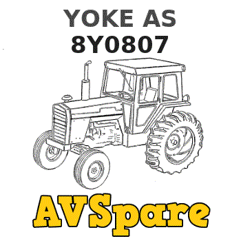 YOKE AS 8Y0807 - Caterpillar | AVSpare.com