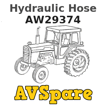 John Deere AW29374 Hydraulic Hose for sale online 