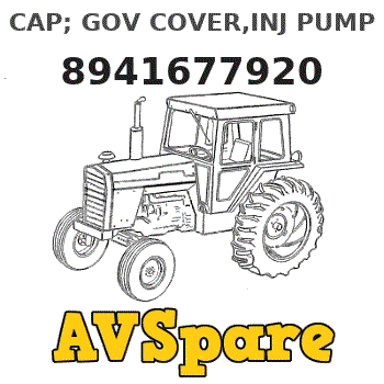 CAP; GOV COVER,INJ PUMP 8941677920 - Hitachi | AVSpare.com