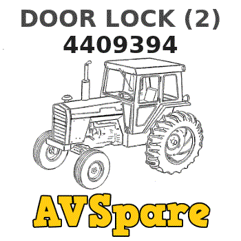 DOOR LOCK (2) 4409394 Hitachi