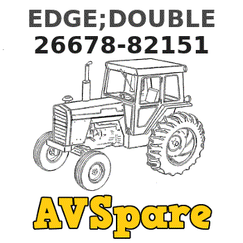 EDGE;DOUBLE 26678-82151 - Hitachi | AVSpare.com EDGE;DOUBLE 26678-82151 - Hitachi | AVSpare.com