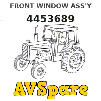 FRONT WINDOW ASS'Y 4453689 - Hitachi | AVSpare.com