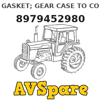 GASKET; GEAR CASE TO COVER 8979452980 - Hitachi | AVSpare.com