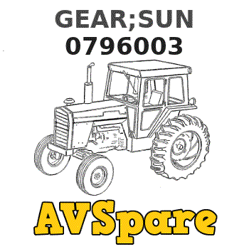 GEAR;SUN 0796003 - Hitachi | AVSpare.com GEAR;SUN 0796003 - Hitachi | AVSpare.com