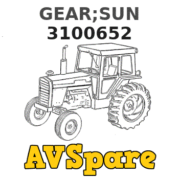 GEAR;SUN 3100652 - Hitachi | AVSpare.com