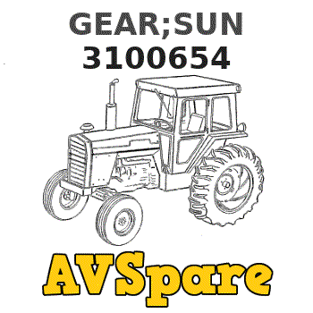 GEAR;SUN 3100654 - Hitachi | AVSpare.com