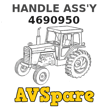 HANDLE ASS'Y 4690950 - Hitachi | AVSpare.com