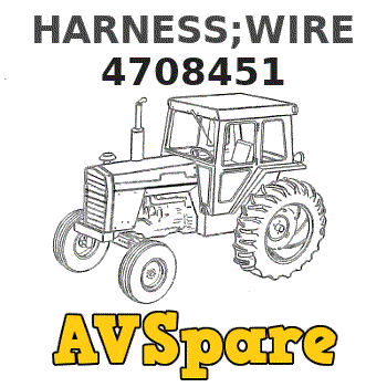 HARNESS;WIRE 4708451 Hitachi