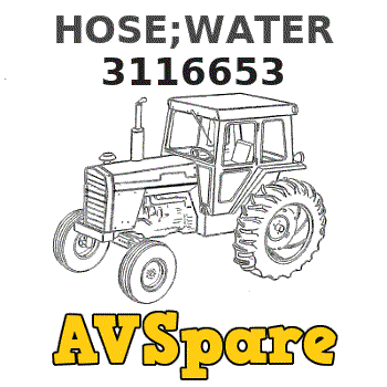 HOSE;WATER 3116653 - Hitachi | AVSpare.com