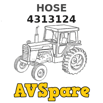 HOSE 4313124 - Hitachi | AVSpare.com