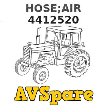 HOSE;AIR 4412520 Hitachi