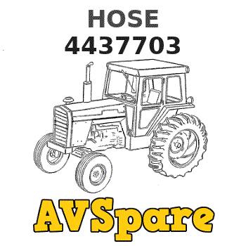 HOSE 4437703 - Hitachi | AVSpare.com