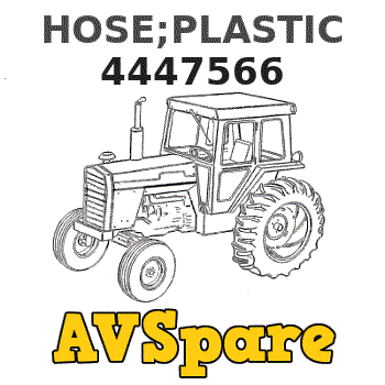 HOSE;PLASTIC 4447566 - Hitachi | AVSpare.com HOSE;PLASTIC 4447566 - Hitachi | AVSpare.com