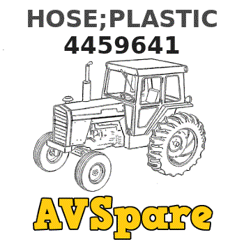 HOSE;PLASTIC 4459641 - Hitachi | AVSpare.com