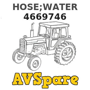 HOSE;WATER 4669746 - Hitachi | AVSpare.com