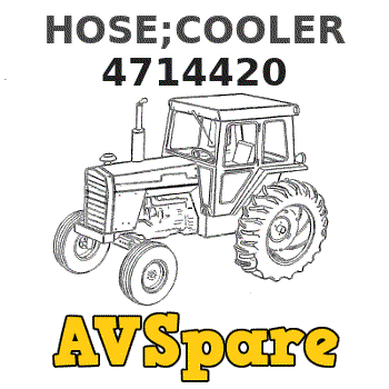 HOSE;COOLER 4714420 - Hitachi | AVSpare.com HOSE;COOLER 4714420 - Hitachi | AVSpare.com