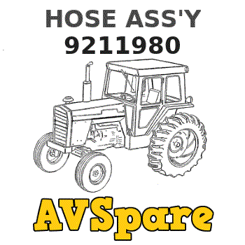 HOSE ASS'Y 9211980 - Hitachi | AVSpare.com